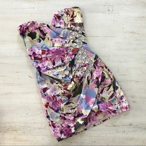 LIPSY LONDON Jeweled Strapless Dress